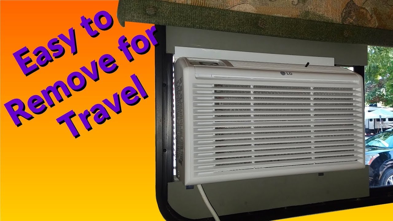 travel trailer window air conditioner