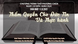 HTTL VĨNH PHƯỚC - Chương Trình Thờ Phượng Chúa - 11/09/2022