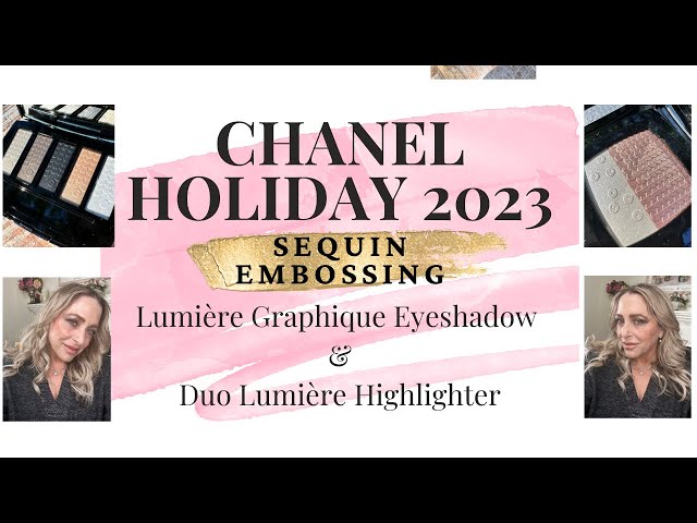 CHANEL Lumiere Graphique Eyeshadow Palette ~ 2023 Holiday Limited Edition