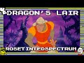 Dragons lair review  zx spectrum
