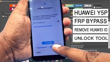 HUAWEI Y5P FRP BYPASS UNLOCK TOOL (DRA- LX9) REMOVE HUAWEI ID✅