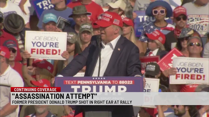 Trump injured but ‘fine’ after attempted assassination at rally