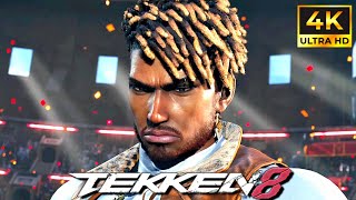 TEKKEN 8 All Eddy Gordo Normal\/Special Intros, Outros, Rage Art \& Voice Lines [4K 60ᶠᵖˢ ✔]