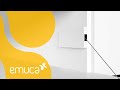 How to install the Slimwinch mechanism for flap doors in kitchen and home furniture - Emuca