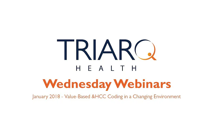 Wednesday Webinar - Value-Based & HCC Coding (1/10...
