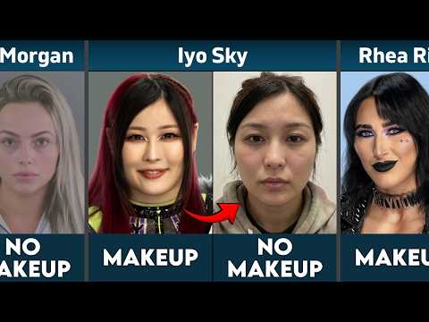 WWE Female Wrestlers With & Without Makeup in 2026