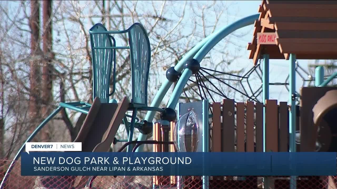 Sanderson Gulch has new dog park & playground
