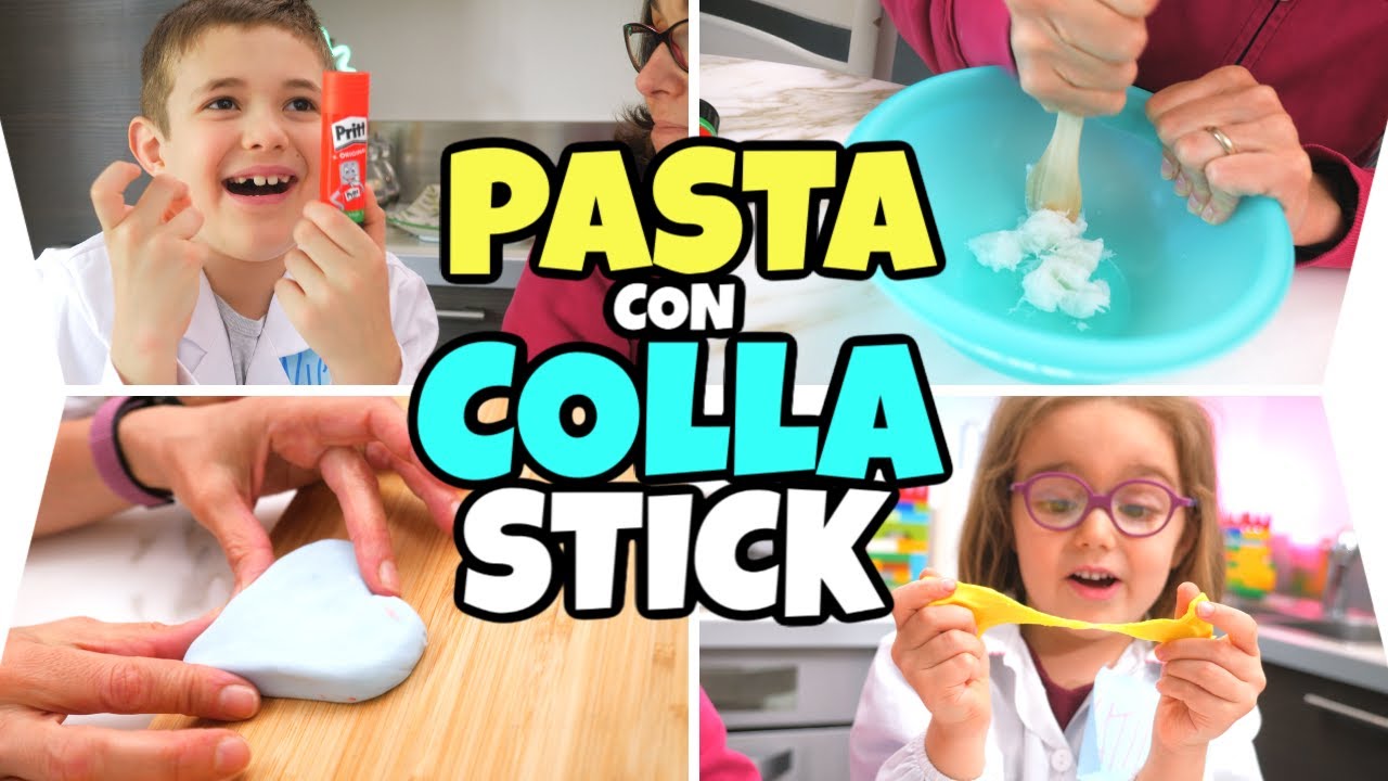 FACCIAMO LA PASTA MODELLABILE IN CASA Smash con la Colla Pritt
