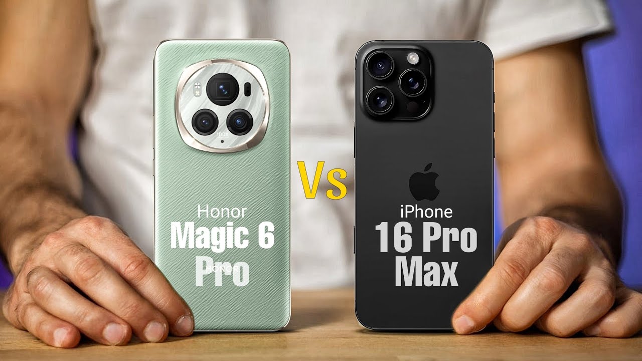 Flagship Showdown: Honor Magic 6 Pro vs iPhone 16 Pro Max - YouTube