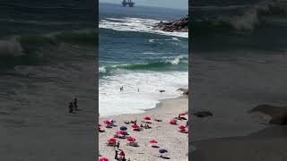 Cape Town Beach Waves - White Sand and Atlantic Surf | South Africa 4K