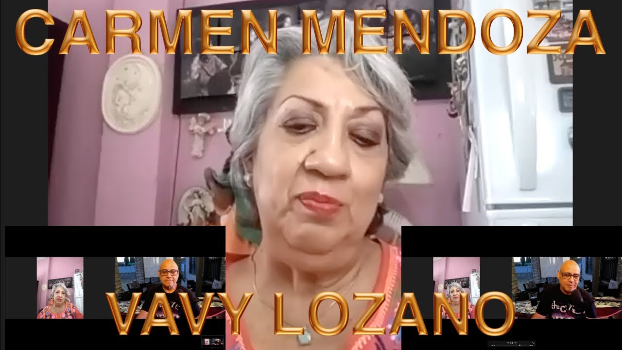 CARMEN MENDOZA Y VAVY LOZANO ULTIMA ENTREVISTA EN VIVO