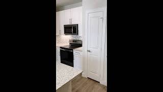 Our beautiful A2 floor plan with white cabinetry
