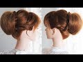 【アップヘア髪型】ショッピング、普段着からお呼ばれの日などにも使えるお団子ヘアアレンジ