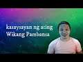 Aralin 6: KASAYSAYAN NG WIKANG PAMBANSA (Ikalawang Bahagi) Panahon ng Pagsasarili Mp3 Song