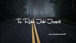 Rukh Akhil Whatsapp Status | New Sad Status 2021 | Punjabi Song | Lyrics Status
