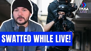 Tim Pool Gets Swatted Live During His Podcast Stream