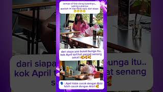 April Sangat Senang Menerima Buket Bunga aprilda7 indosiar dangdut buketbunga shorts da7 v