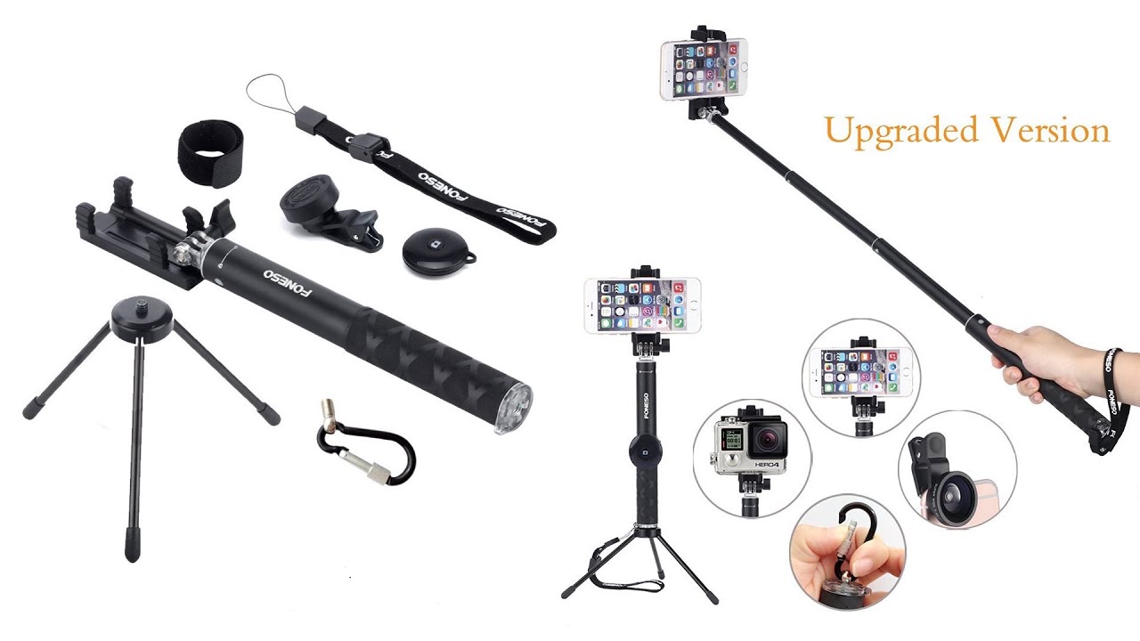 Foneso Extendable Handheld Monopod! YouTube