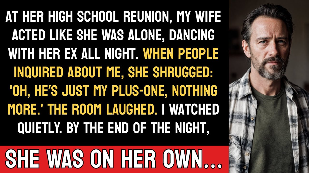 At Her High School Reunion, My Wife Acted Like She Was Alone, Dancing With Her Ex All Night…