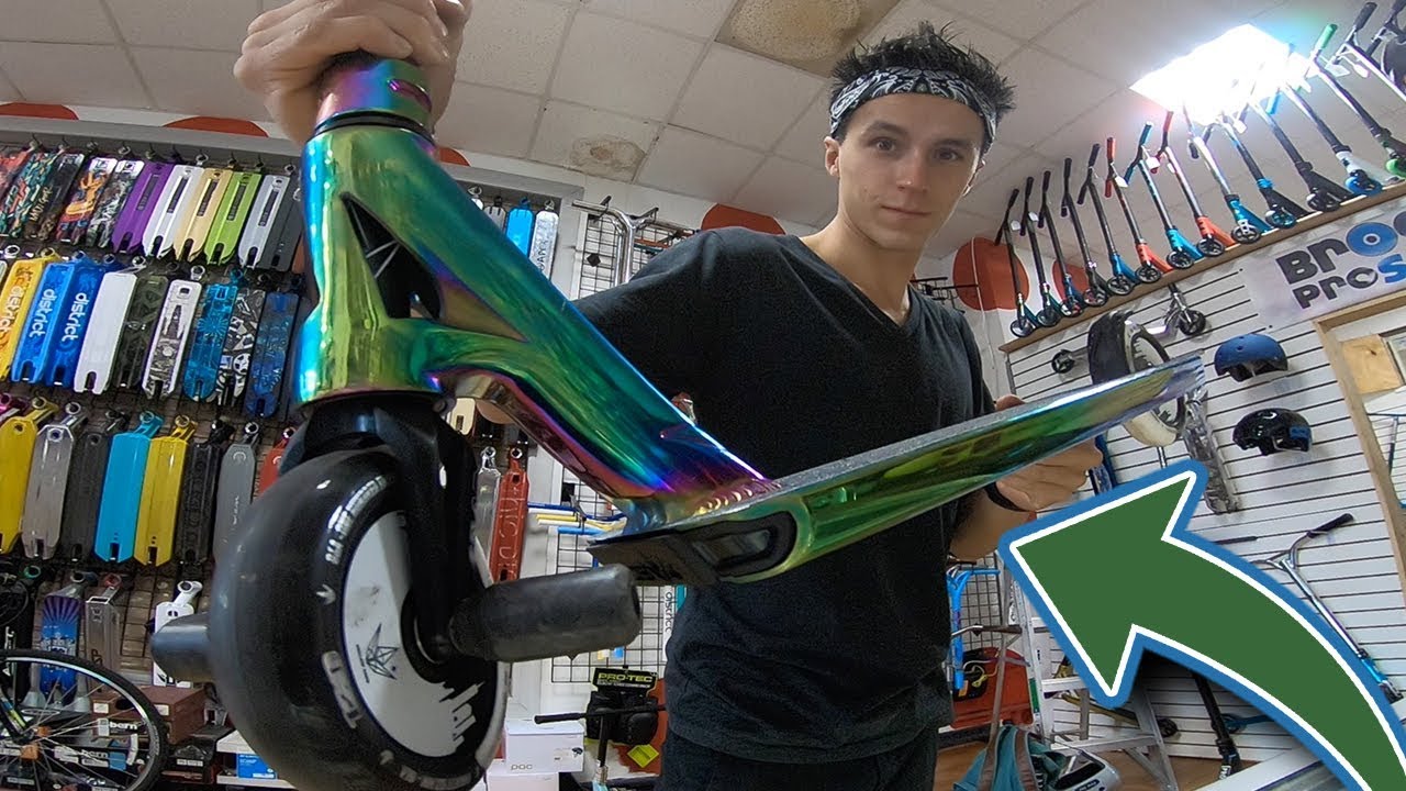 RIDING MY BRAND NEW AOS V4 LTD DECK! - YouTube