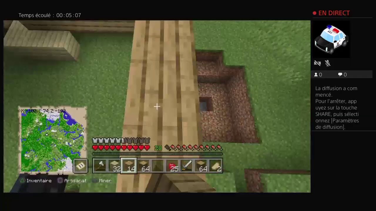 survie minecraft ps4 - YouTube