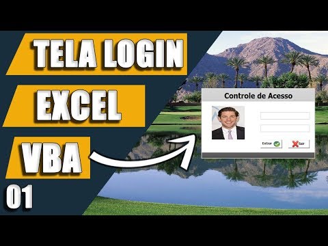 Tela Login Excel VBA - 01