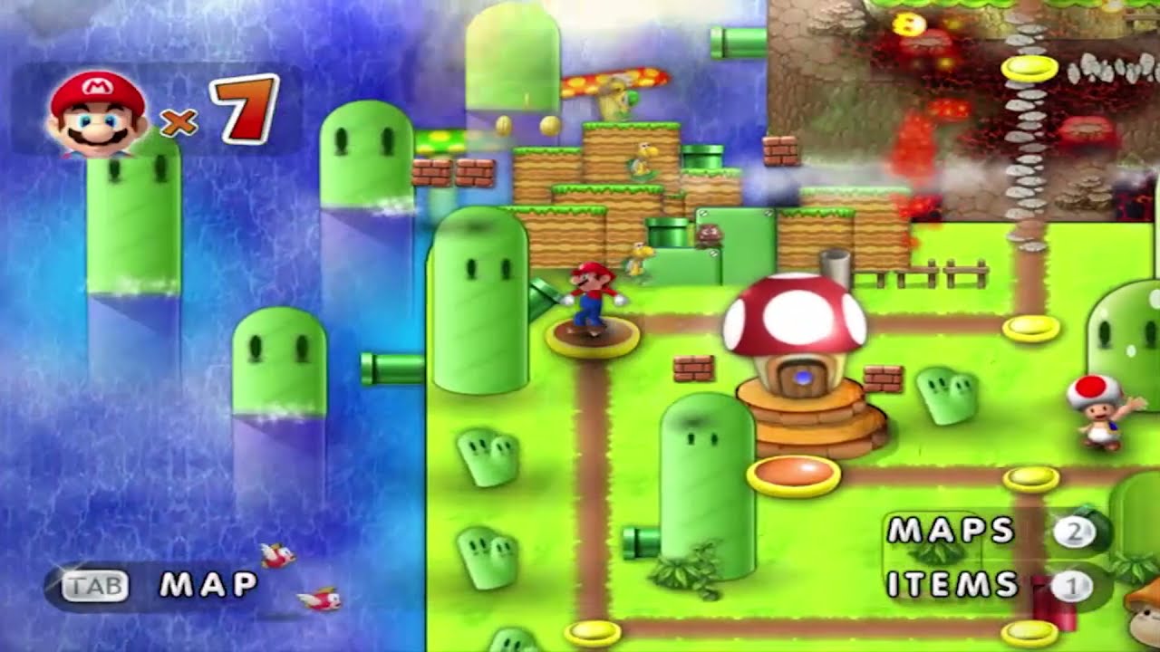 New Super Mario Forever 2012 World 1