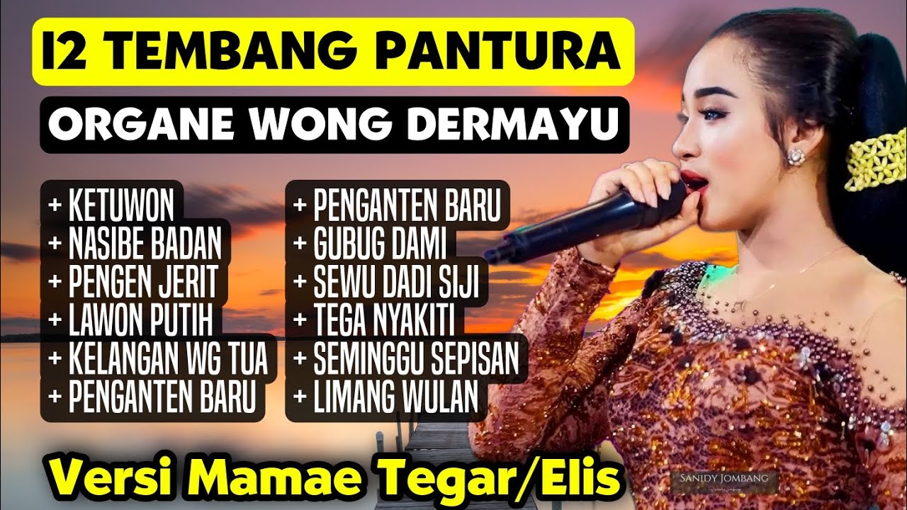 FULL ALBUM TEMBANG PANTURA | ORGANE WONG DERMAYU | VERSI MAMAE TEGAR / MAMAE ELIS