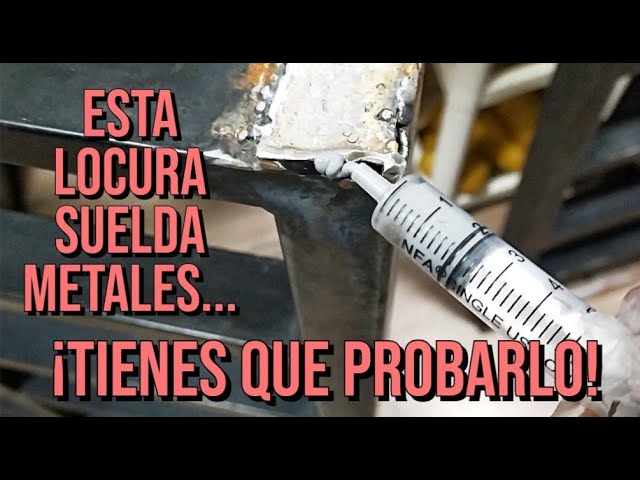 Cómo soldar metales sin máquina.🔩🛠 Brico Nural 27 suelda, sella, repara.  