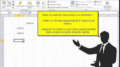 Excel 2010 - Créer une macro et l
