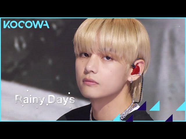 230910 BTS V - 'Rainy Days' at Inkigayo