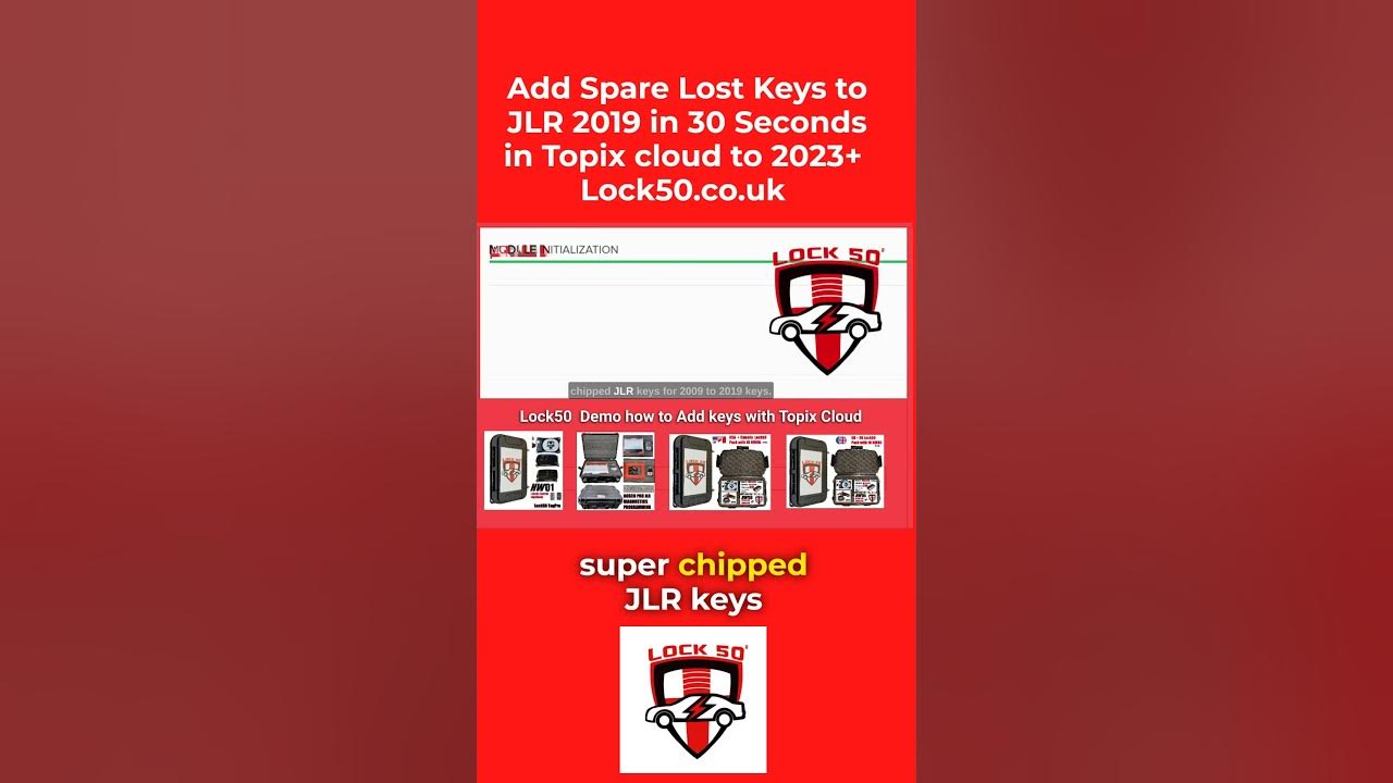 Add keys to jlr 2019 in 30 seconds youtube