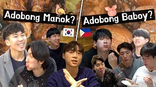 Ang reaksyon ng mga Koreano sa Adobo!?