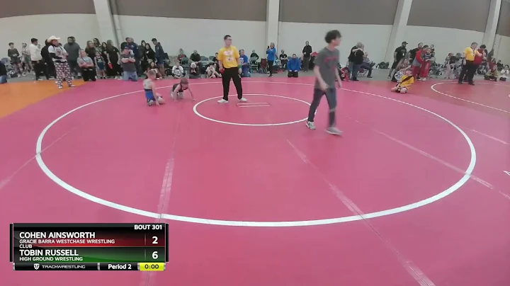 77 Lbs 1st Place Match - Cohen Ainsworth, Gracie B...