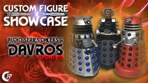 Custom Figure Showcase : Audio Series Daleks & Davros - UPDATED!