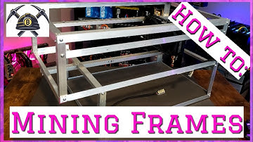 How to build a Mining Rig Frame + Buying Options & Alternatives