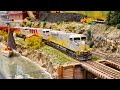 Long Massive Rio Tinto Iron Ore Train with over 150 wagons in HO Scale