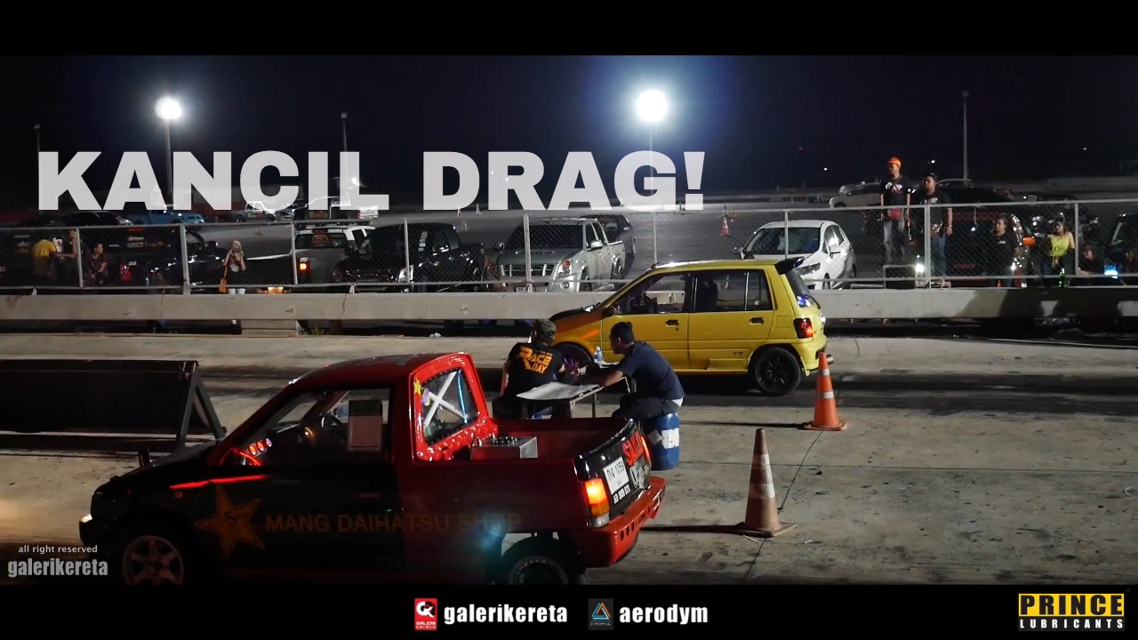 Perodua Kancil Drag Monster at Songkhla International 