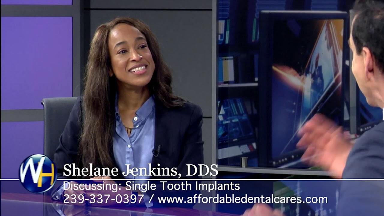 Single Tooth Implants with Fort Myers, FL dentist Shelane Jenkins, DDS