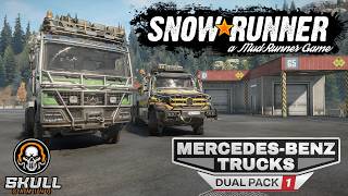 SNOWRUNNER /МЭН!!!! DLC Mercedes / MOZA+ZShifterPro. STREAM!!! #snowrunner