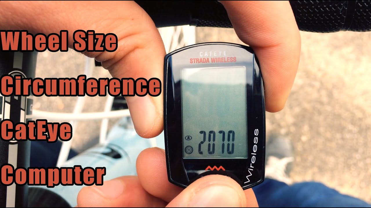 Cateye Strada Wireless Wheel Size Chart