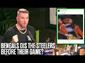 Pat McAfee Reacts To The Bengals ROASTING The Steelers Before Their Matchup