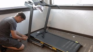 How to assemble a Maxcare Electric Folding Treadmill
