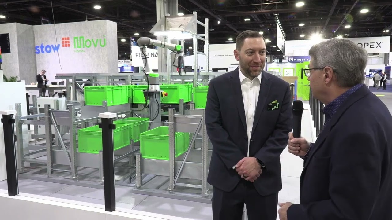 Movu Robotics at MODEX - Rolling Booth Video