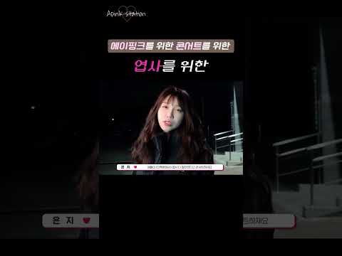 정은지 엽사를 위해 콘서트 하자는 에이핑크들