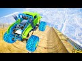 "Can a Monster Truck Survive the Longest Mega Ramp Ever?"