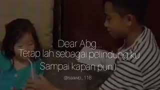 Kasih Sayang Seorang Kakak