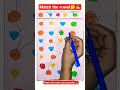 match the vowel | Colorful &amp; Fun Learning for Kids #shortsfeed #shorts