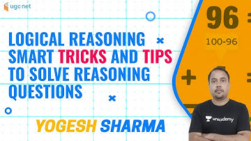 10:00 AM - UGC NET 2021 | Reasoning by Yogesh Sharma | Smart Tricks & Tips to Solve Reasoning Ques.