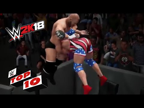 Announce Table OMG Moments!: WWE 2K18 Top 10